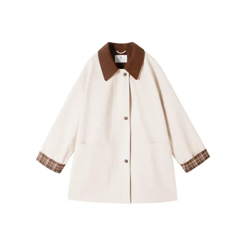 XIANGYING CAMEL Женская тренч-куртка