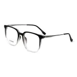 Черный градиент оправа + защита от синего света, 0 диоптрий, меняющий цвет [серый, коричневый, синий, фиолетовый, розовый, оранжевый], записка, цвет