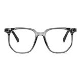 Прозрачно-серый + защита от синего света, 0 диоптрий, меняющий цвет [серый, коричневый, синий, фиолетовый, розовый, оранжевый] Записка, цвет