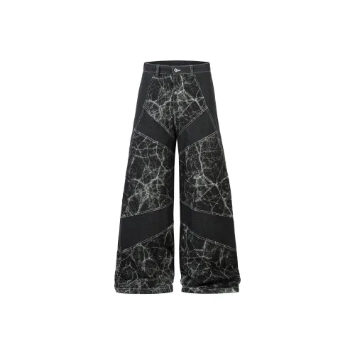 51XXHA Черный Унисекс Джинсы