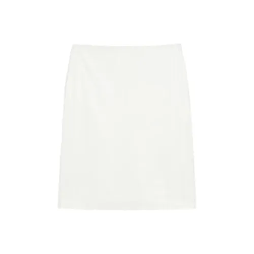 Massimo Dutti Кожа Длинная Юбка Женская