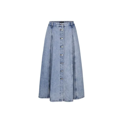 URBAN REVIVO Женские Джинсовые Короткие Юбки Женские