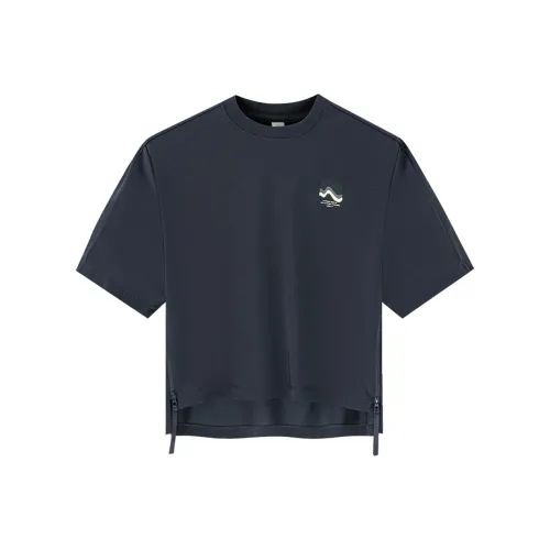 Erke Бесконечный Depression Серый Женские T-рубашки