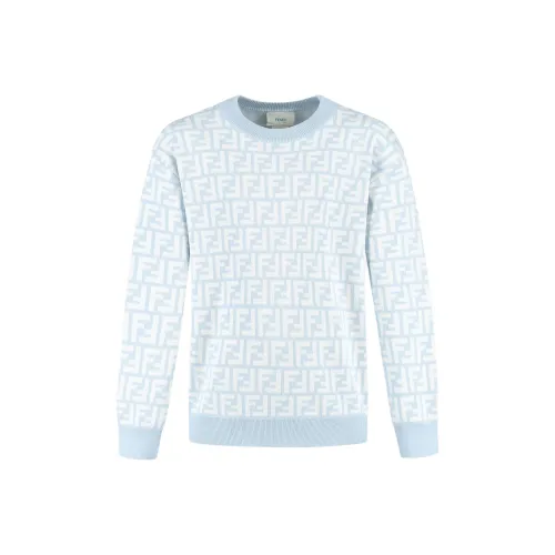 FENDI Синий Kids Свитера