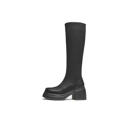 TATA Knee High Boots Black Women's