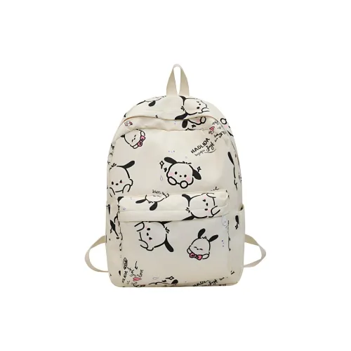 Wiersaam Nylon Backpack Standard Unisex Ecru Wiersaam Нейлон Рюкзак Стандартный Унисекс Экрю