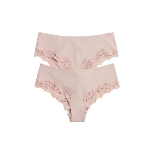 H&M 2 пачки Серый Розовый Женские трусы-бикини