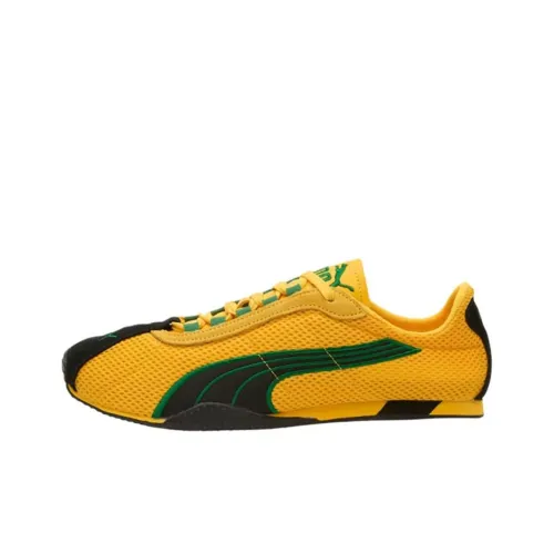 PUMA H Street Casual Unisex Yellow Green ПУМА H Уличный Повседневный Унисекс Желтый Зеленый