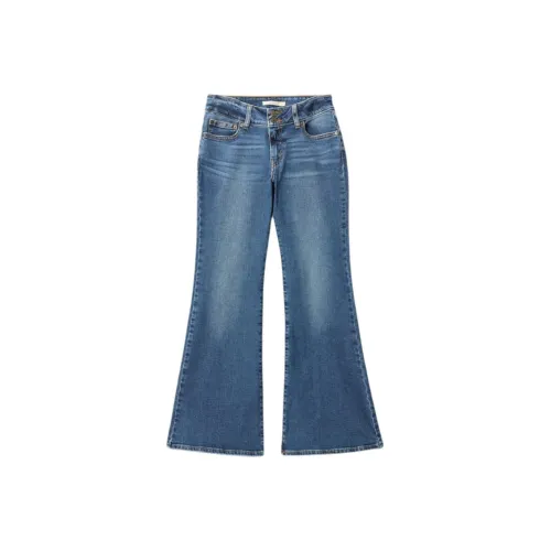 Levis Морские Синий Женские Джинсы