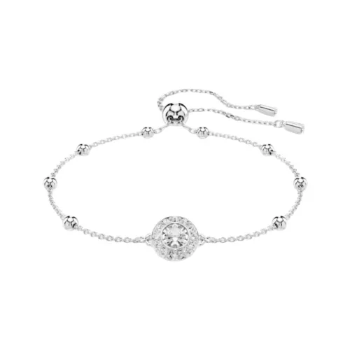 Swarovski Una Angelic Кристальные Браслеты Унисекс Серебряный