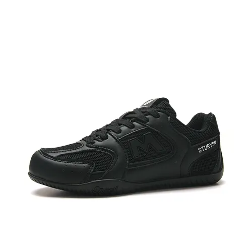 STUR YSN Износостойкий Низкий Топ Casual Унисекс Черный