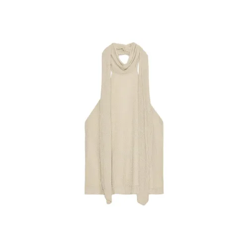 ZARA Золотые Женские Майки