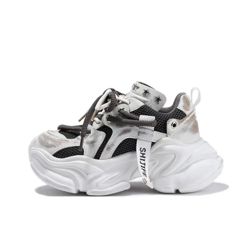 SELAIYA Низкий топ толстая подошва кроссовки женские