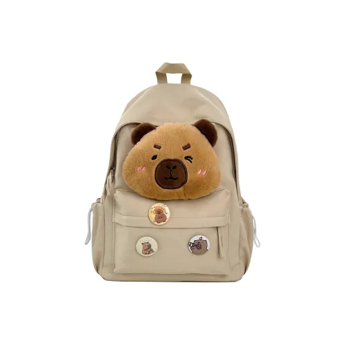 Yin Chu Нейлон Рюкзак Стандартный Унисекс Коричневый