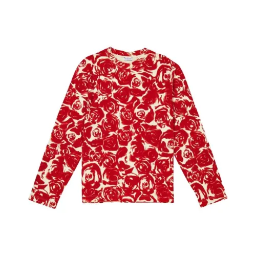 Burberry Red Men's T-Shirts Burberry Красные Мужские Футболки