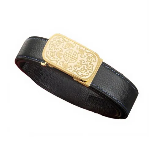 Devanro Ремни из натуральной коровьей кожи мужские 3,5 см