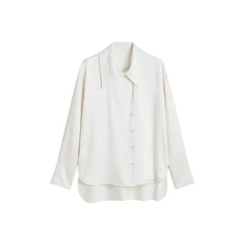 SCANLAN THEODORE Sueded Silk Shirt Women's