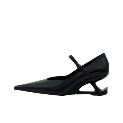 Dawei's House Нестандартный каблук Туфли Мэри Джейн Женские