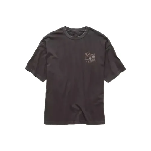 AMERICAN EAGLE Коричневый Мужская T-рубашка