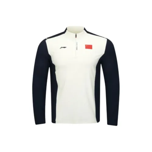 LINING Шампанское Белый Мужская T-Рубашка