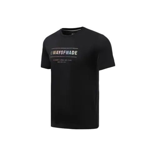 LINING Wade Collection T-Shirt Мужской Черный