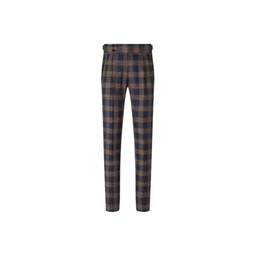SCABAL Blue Men's Casual Pants SCABAL Синий Мужской Повседневный Брюки