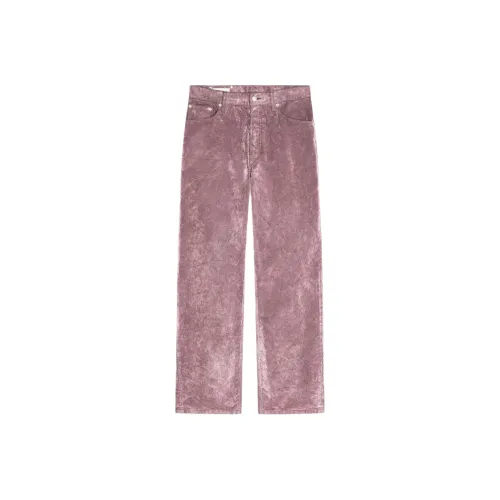 DRIES VAN NOTEN Светло-фиолетовые мужские джинсы
