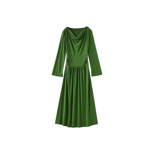LUYOUYE Длинное платье с длинными рукавами женское