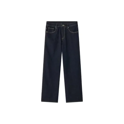 Xiyue Темно-синий Унисекс Джинсы