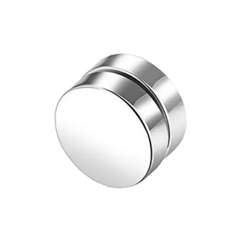 Crisp Creek Титановая сталь Нижняя заколка Серьги On Мужские