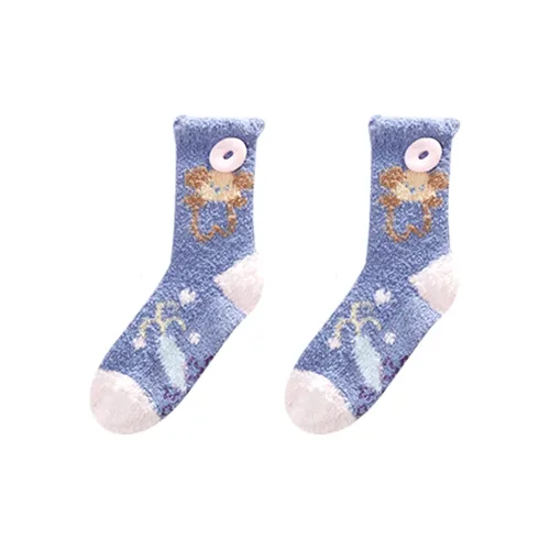 GUKOO Носки Crew Женские Elsa Blue