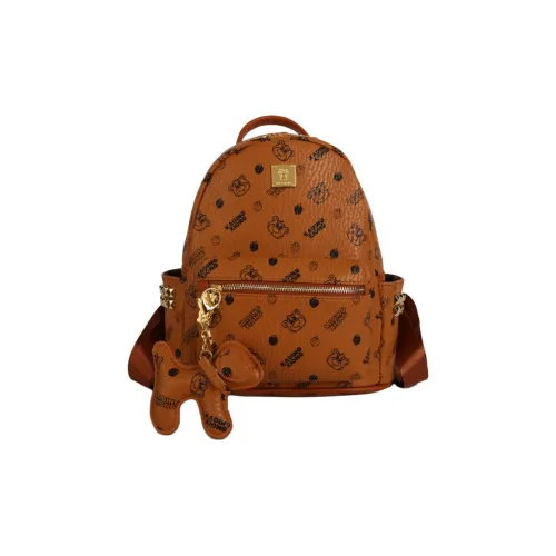 Meow In The Grass ПУ (полиуретан) Рюкзак Большой Женский Многоцветный