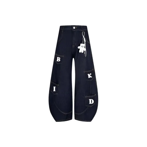 DANCANG Темно-синий, женский, джинсы