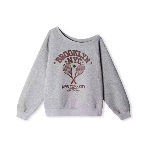 EMDPN Серый Женский Свитшот