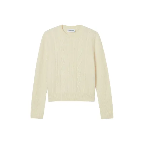 Свитеры для женщин LACOSTE Collaboration 70V/Ecru