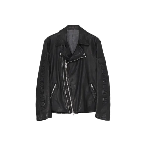 Yohji Yamamoto Pour Homme FW25 Кожа Куртка Мужская