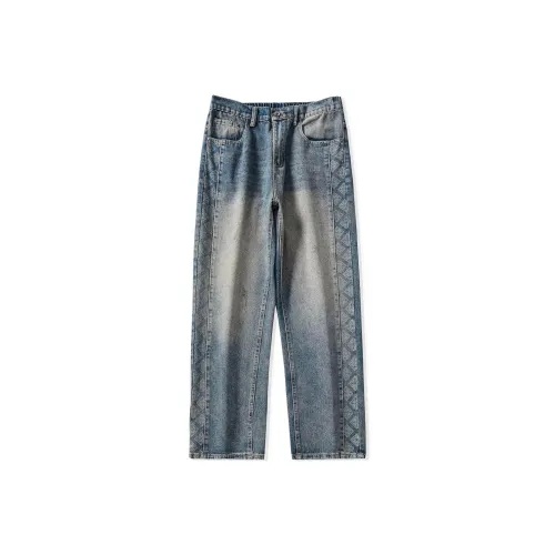 GEOGRE ALEX Синий Мужские Джинсы