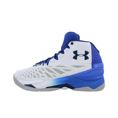 Under Armour Баскетбольные кроссовки Мужские Белый Синий