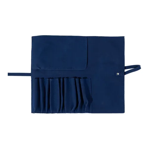 WNNIDEO Инструменты для красоты Hole Оленья кожа Плюшевый Roll Сумка Косметички Makeup Brush Мешок для хранения