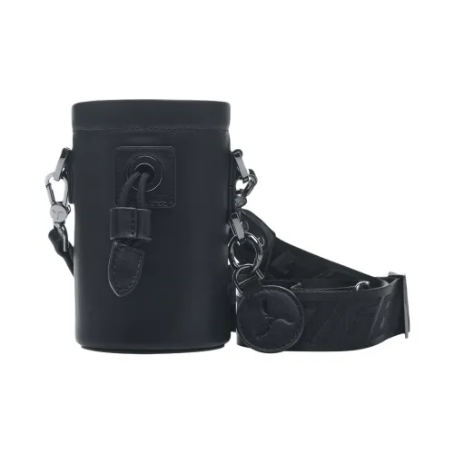 LI NING 1990 Ткань Сумка Сумка через плечо Сумка через плечо Стандартная Женская Черная