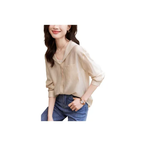 MOHANYIMEI Шампанское Женские Рубашки