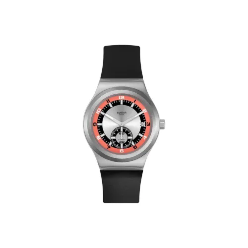 SWATCH Автоматический Механический Механизм Часы Унисекс 42 мм Серебряный