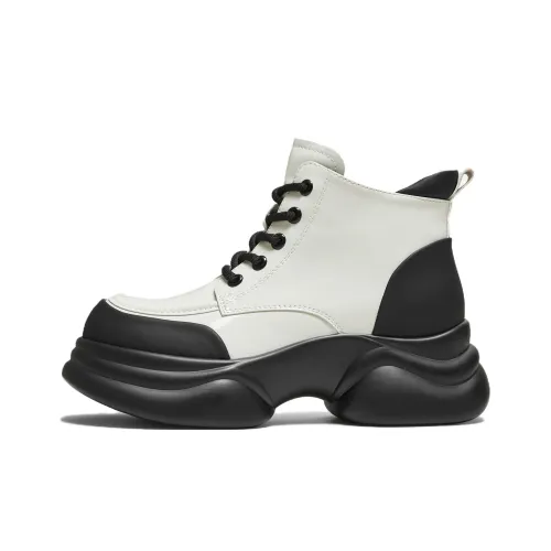 TATA Ankle Длина Martin Boot Высокий каблук Женские