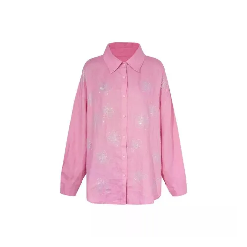 TCH Розовый Унисекс Рубашки