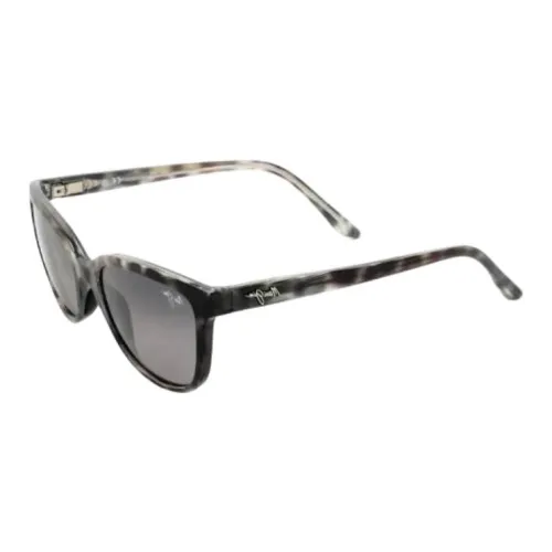 Maui Jim Вакуумная Формовка Нейлон Кошачий Глаз Солнцезащитные Очки Унисекс Черепаховый Серый
