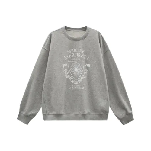 IUNOP Серый Женский Свитшот