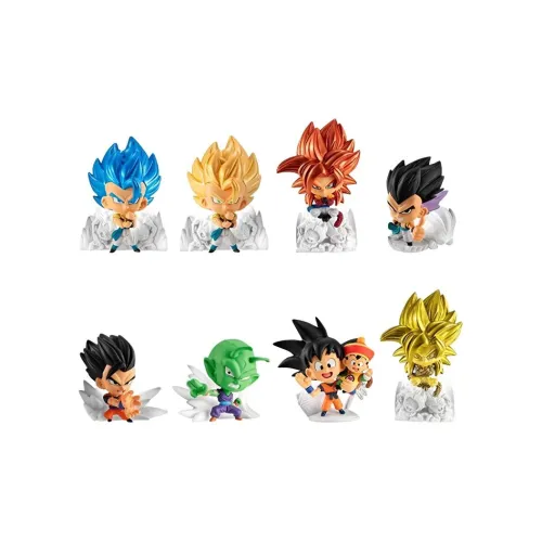 BANDAI Гогета Пикколо Сон Гохан Драконов Жемчуг Warrior Маленькая Коллекция Кукол Lucky Draw