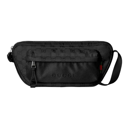 GUCCI Nylon Сумка через плечо Большая Мужская Черная
