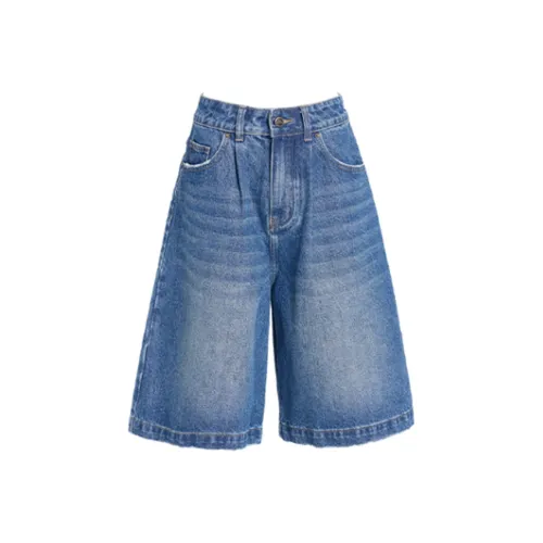 Incolore Синий Женские Джинсы