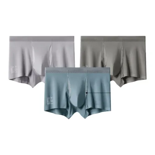 CABRAKALANI Воздух Кондиционеры Hole Брюки 3 упаковки Gift Box Set Аутентичный Розничный магазин Индивидуальный Боксеры Мужские Боксеры